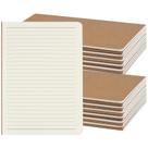 Cadernos ZCZN A5, pacote com 24, kraft, pautados, 60 páginas Cadernos ZCZN A5, pacote com 24, kraft, pautados, 60 páginas