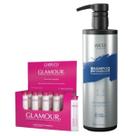 Cadiveu Ampola Glamour 10x15ml + Wess Nano Passo 1 - 500ml