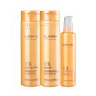 Cadiveu Nutri Glow Kit Shampoo 250ml Condicionador 250ml e Fluido 200ml