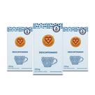 Café 3 Corações Descafeinado a Vácuo Kit 3 Pacotes 250g