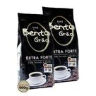 Café Bento Grão Extra Forte - Café torrado e moído - cx 1 kg (cx com 2 pacotes de 500g)