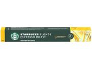 Café Cápsulas Blond Espresso Roast Starbucks Nespresso 10 un