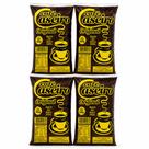 Café Caseiro Original Kit 4 Pacotes 500g Total 2kg Torrado Em Fogo A Lenha