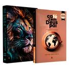 Café com Deus Pai Transformação + Bíblia Sagrada Leão Colorido