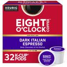 Café Eight O'Clock Dark Italian Espresso 32 Cápsulas K-Cup