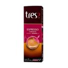 Café em capsula 3 corações tres espresso vibrante 10x8g