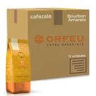 Café em Grãos Orfeu Bourbon Amarelo Kit 12 Pacotes de 250g