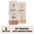 Café Em Pó Baggio, 2 Pacotes, 500g, Chocolate Trufado e Caramelo, Café Moído Aromatizado