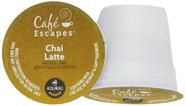 Café Escapes Chai Latte K-Cups Pacote com 12 Unidades Café Escapes Chai Latte K-Cups Pacote com 12 Unidades