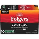 Café Folgers Black Silk Torrado Escuro 10 Cápsulas Keurig Café Folgers Black Silk Torrado Escuro 10 Cápsulas Keurig