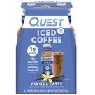 Café gelado Quest Nutrition Vanilla Latte 10g de proteína 4x250ml