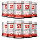 Café Illy Clássico Torrado e Moído Kit 10 Latas 250g