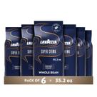 Café integral Lavazza Super Crema, torrado médio, 6x1 kg