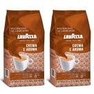 Café Lavazza Crema e Aroma Grãos Inteiros Torra Média 1kg x2