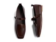 Café Mary Jane feminino Ballet Flats Coutgo, tamanho 8