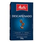 Café Melitta Descafeinado Vácuo 250g