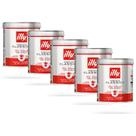 Café Moído Illy Classico Filtrado Kit 5 Latas de 125g