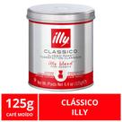 Café Moído, Illy, Clássico, Lata 125g