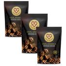 Café Solúvel 100% Arábica Três Corações Kit 3 Refis de 40g