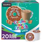 Café The Original Donut Shop Cinnamon Toast Crunch Latte 20 K-Cups