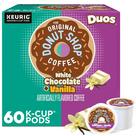 Café The Original Donut Shop Duos Chocolate Branco Vanilla K-Cup 60