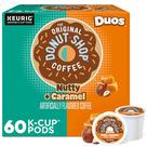 Café The Original Donut Shop Duos Nutty + Caramel K-Cups 60 quilates