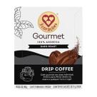 Café torrado e moído 3corações gourmet dark em sache 10x11g