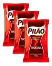 Café Torrado E Moído Tradicional Almofada Pilão 500g Kit 3