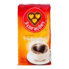 Café Torrado e Moído Vácuo Tradicional 3 Corações 250g Café Torrado e Moído Vácuo Tradicional 3 Corações 250g