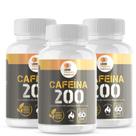 Cafeína - 60 CapS vinte0Mg Kit Com - 3 Potessss