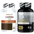 Cafeina Pura 200mg 120 Caps + Cromo Picolinato 120 Cap Growth