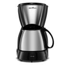Cafeteira Britânia 18 Cafezinhos BCF19B 550W 127V Inox e Preto Cafeteira Britânia 18 Cafezinhos BCF19B 550W 127V Inox e Preto