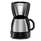 Cafeteira Britânia 32 Cafezinhos 1,2L BCF32B Jarra em Inox