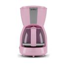 Cafeteira Britânia BCF15 Inox Rosa 15 Xícaras