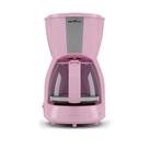 Cafeteira Britânia Inox Rosa 15 Xícaras 800W 127V - BRITANIA