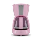 Cafeteira Britânia Inox Rosa 15 Xícaras 800W 220V - BRITANIA