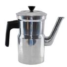 Cafeteira Bule Para Café Leite Chá Nº 4 Em Aluminio 2 Litros