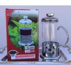 Cafeteira Chaleira Prensa Francesa Vidro Inox 350ML
