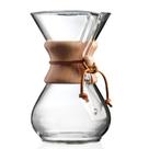 Cafeteira Chemex Pour-Over Glass Classic de 6 xícaras