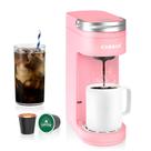 Cafeteira CHULUX Slim para K Pods 6-12 onças rosa salmão