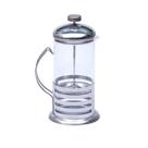 Cafeteira/Cremeira Prensa francesa De Vidro e Aço Inox 350ML