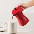 Cafeteira De Fogão Moka Italiana De Alumínio Até 9 Xícaras