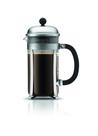 Cafeteira de prensa francesa Bodum Chambord 1L em aço inoxidável