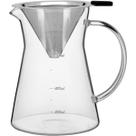 Cafeteira De Vidro Com Filtro Kanne Transparente Luxo 600ml