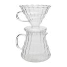 Cafeteira de Vidro com Jarra e Suporte Coador de Cafe 500ml