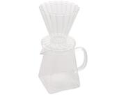 Cafeteira e Filtro Vidro Wolff 500 ml