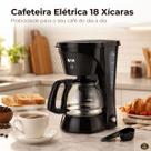 Cafeteira Elétrica 18 Xícaras 600ml Jarra De Vidro 127V 650W BAK Preta Para Café Coado Casa Uso Casa Cafeteira Elétrica 18 Xícaras 600ml Jarra De Vidro 127V 650W BAK Preta Para Café Coado Casa Uso Casa
