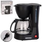 Cafeteira eletrica 220v 550w 600ml para 15 xicaras com indicador nivel agua jarra vidro e colher medidora Cafeteira eletrica 220v 550w 600ml para 15 xicaras com indicador nivel agua jarra vidro e colher medidora