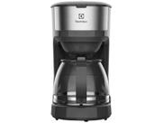 Cafeteira Elétrica Electrolux Efficient ECM20 Função Manter Aquecido 30 Cafés Preto e Inox