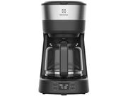 Cafeteira Elétrica Electrolux Experience Programável com Timer Cor Inox Preta com Capacidade de 1,2 Litros e 800w de Potência ECM25 220V